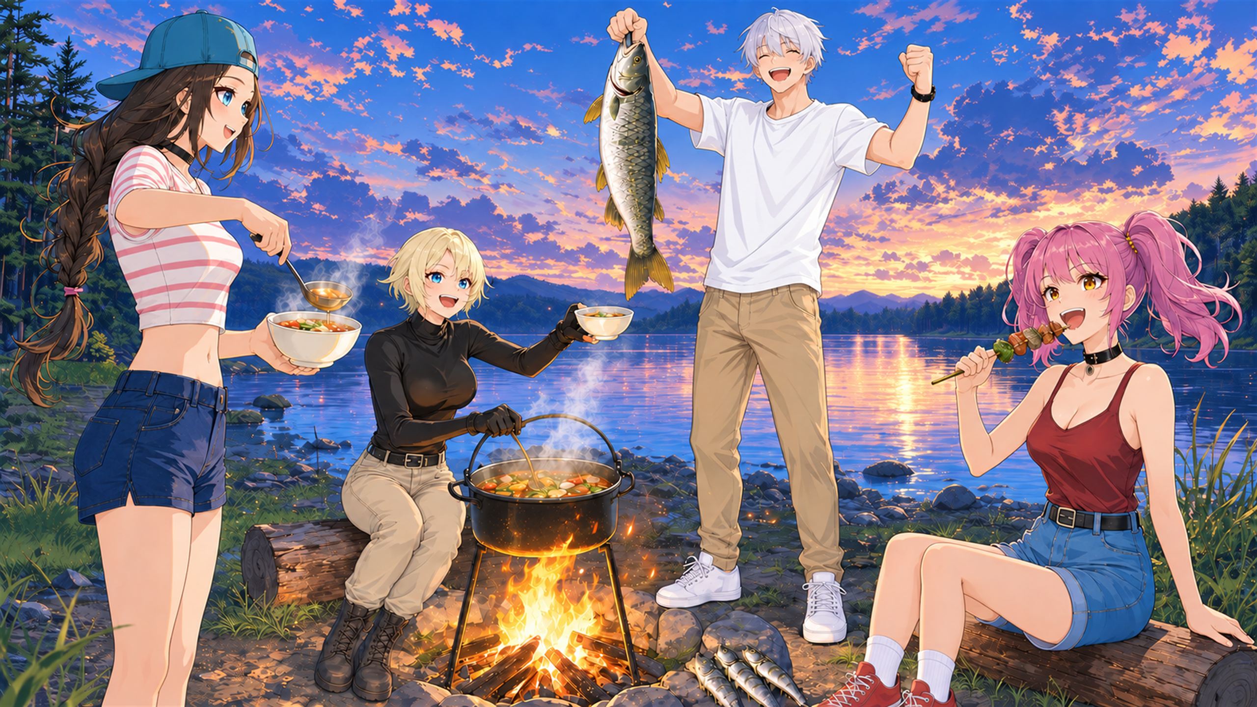 Fishing Online illustration