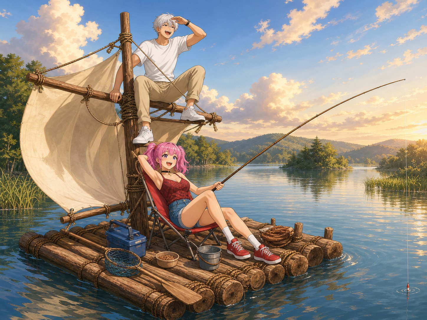 Fishing Online illustration