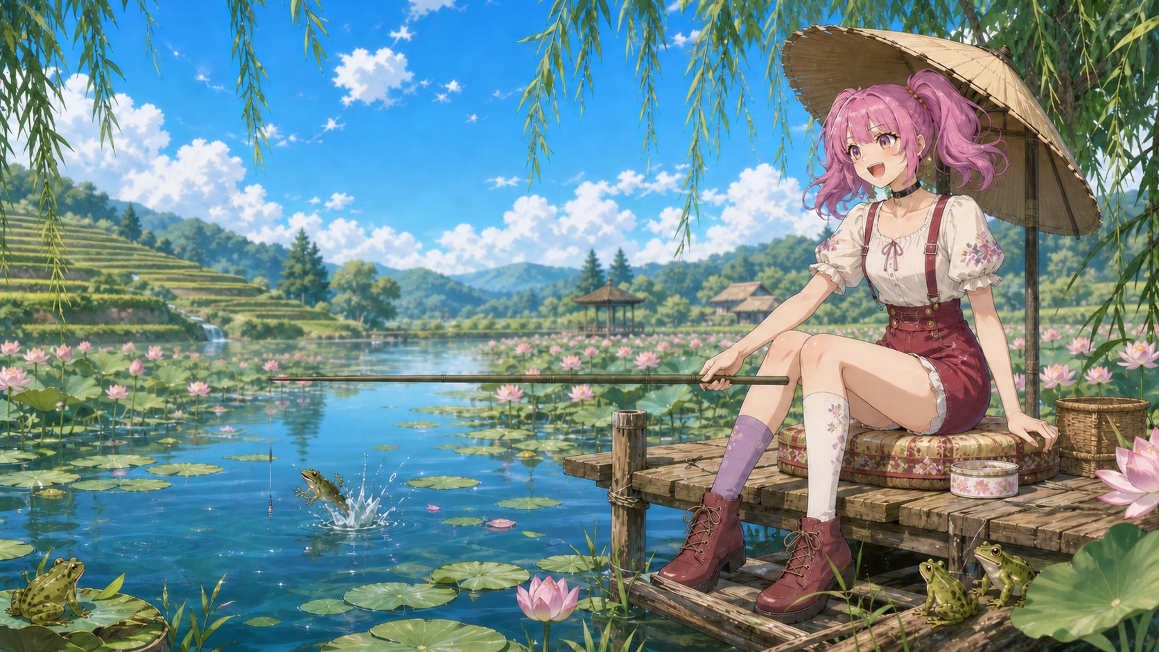 Fishing Online illustration