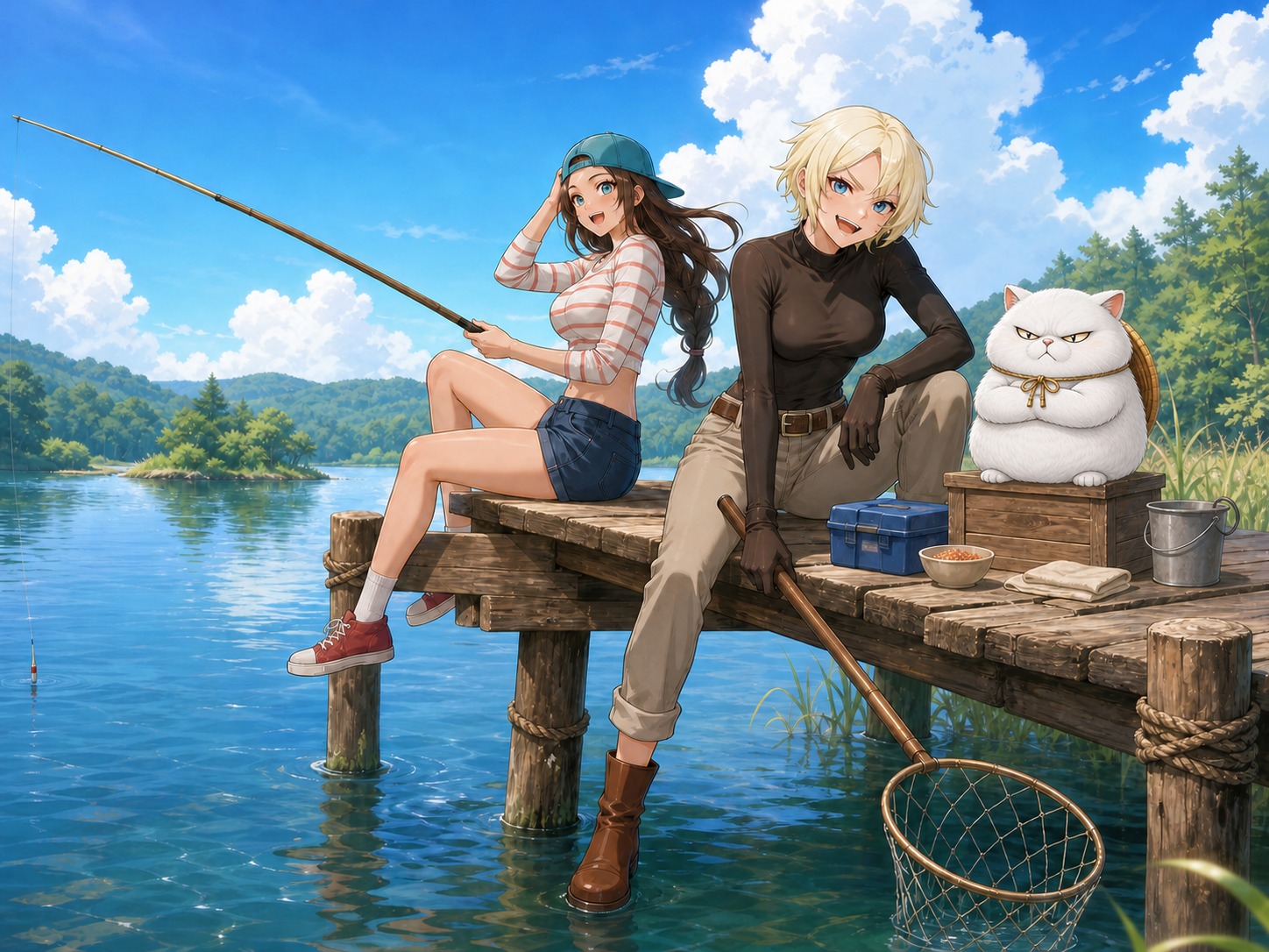 Fishing Online illustration